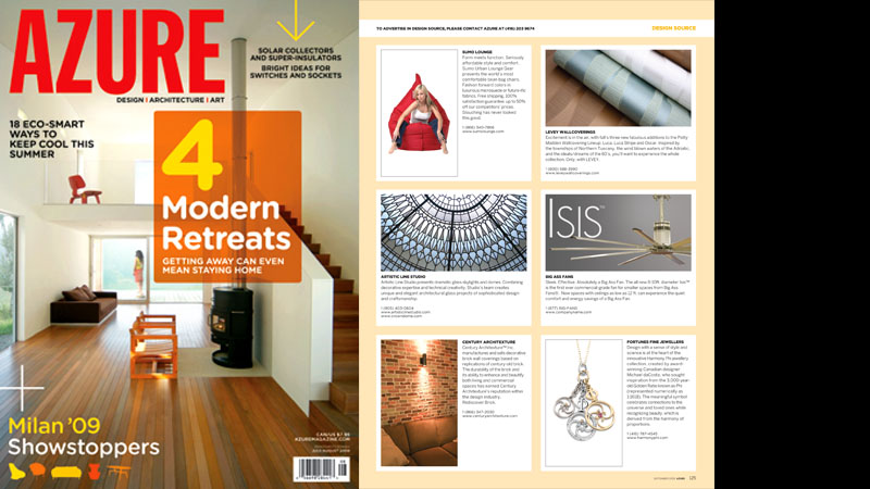 Stained and leaded glass dome has been featured in the design source of Azure magazine Stained and leaded glass dome has been featured in the design source of Azure magazine